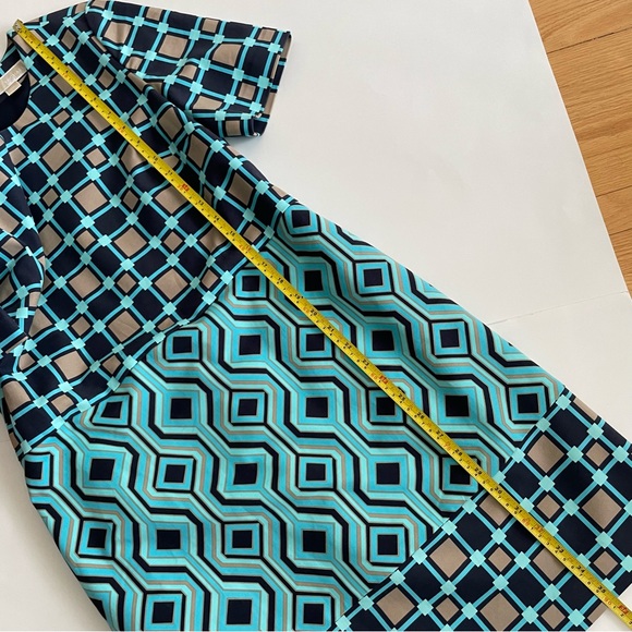 MICHAEL Michael Kors Geometric Mod Print Mini Sheath Dress - Picture 9 of 9